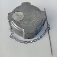 03-37017-00 Diesel Fuel Cap Non-Locking Non-Vented 1/4 Turn & Chain Replacement
