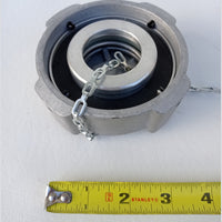 03-37017-00 Diesel Fuel Cap Non-Locking Non-Vented 1/4 Turn & Chain Replacement