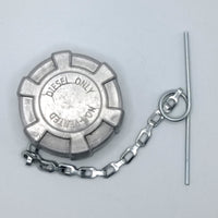 600198 Fuel Cap Assy Alum 2In Non-Locking non-Vented & Chain Replacement MP-2602AC