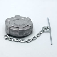 600198 Fuel Cap Assy Alum 2In Non-Locking non-Vented & Chain Replacement MP-2602AC