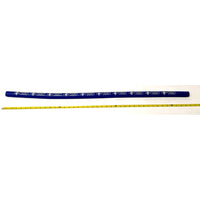 Silicone Hose Straight 7/8" ID x 36" Radiator Coolant Blue Red OD 1.25 4 Ply NEW