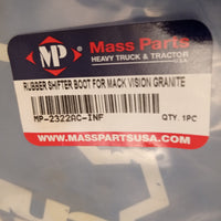 8MY3116AM Rubber Shifter Boot F/ Mack® Vision/Granite 2322ac-inf Replacement NEW