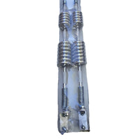 Antenna Double Chrome Color Spiral-Flex Non-Functional 35" 2 Pcs Trucks
