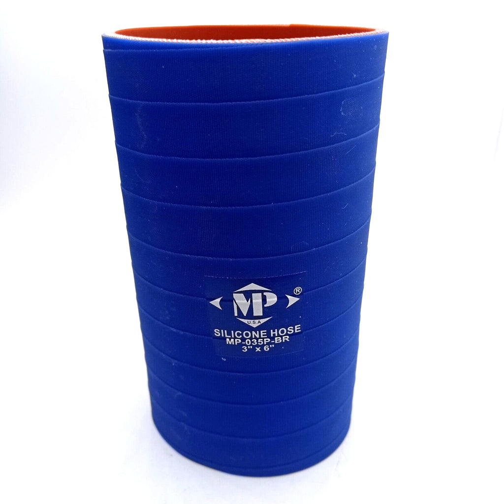 Silicone Hose 3 x 6" Blue NEW