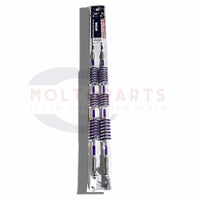 Antenna Triple Purple Color Spiral-Flex Non-Functional 41" 2 Pcs Trucks