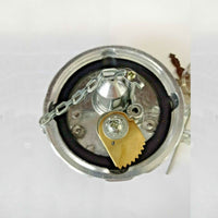 Fuel Cap Aluminum 3" -5.5 NS Locking Vented & Chain F/ Peterbuilt NEW