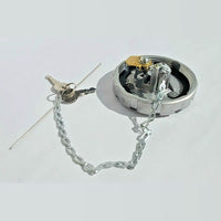 A03-15682-6 Aluminum Fuel Cap 3" 8 NPSL Locking Diesel Female Vented Replacement