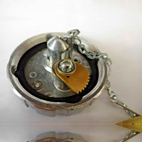A03-15682-6 Aluminum Fuel Cap 3" 8 NPSL Locking Diesel Female Vented Replacement