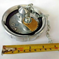 A03-15682-6 Aluminum Fuel Cap 3" 8 NPSL Locking Diesel Female Vented Replacement