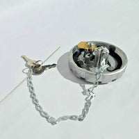 Fuel Cap Alum 3" -8 NPSL Locking Vented & Chain for VOLVO MACK INTERNATIONAL NEW