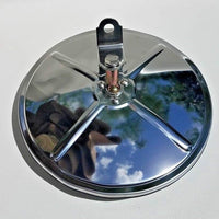 Pair of Round Glass Convex Mirror Replacement for Blind Spot for Trucks & Cars 6"