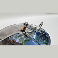 Pair of Round Glass Convex Mirror Replacement for Blind Spot for Trucks & Cars 6"