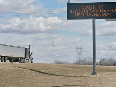 North Dakota to vaccinate Manitoba truckers