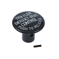 240931 Push Pull Knob w/ Pin Black Trailer Emergency for PP-1 Replacement