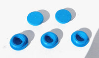 5 Pcs 359-5915 Mini Hub Cap Vent Plug PL5915 Blue Wheel Replacement