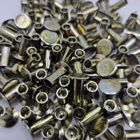 10-8 Brake Liner Rivets Round Head 1/2 Head Diameter 8/16 Inch Long 100 Units