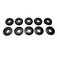 10028 Hose Coupler Double Lip Black Rubber Gladhand Seals Replacement 10 Units