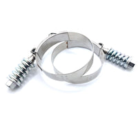 80-88mm Spring Loaded T-BOLT 3" Clamp Constant Tension Stainless Steel 3" 2 Pcs.