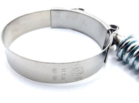 80-88mm Spring Loaded T-BOLT 3" Clamp Constant Tension Stainless Steel 3" 2 Pcs.