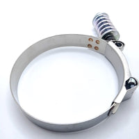 93-101mm Spring Loaded T-Bolt Clamp Constant Tension Stainless Steel 3.5" 2 pcs.