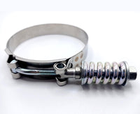 93-101mm Spring Loaded T-Bolt Clamp Constant Tension Stainless Steel 3.5" 2 pcs.