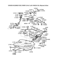 9446038000 Fuel Level Sender Genuine for Kia Optima 2001