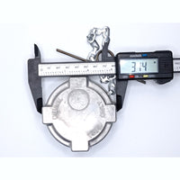 Freightliner M2 Fuel Cap Assy Alum 2 5/8" Non-Locking & Chain Replacement