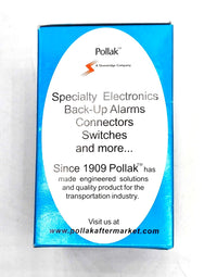 Pollak 41-822 Backup Alarm 107 Db at 4' 12 – 24 V Medium Duty
