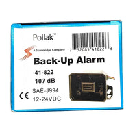 Pollak 41-822 Backup Alarm 107 Db at 4' 12 – 24 V Medium Duty