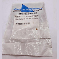 866-573-0442 Phillips Pan Head  Machine Screw Select Black Oxide #8-32 x 3/8