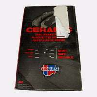 D610 Front Ceramic Brake Pads for Ford, Lincoln, Mercury Set