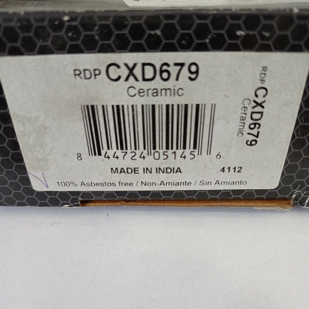 D679 Front Ceramic Brake Pads for F-150 03-04 Lincoln Blackwood 02