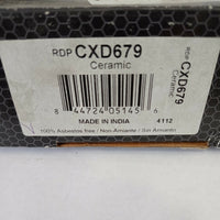 D679 Front Ceramic Brake Pads for F-150 03-04 Lincoln Blackwood 02