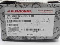 F-1216-C629 Hydraulic Hose & Fittings 3/4in.Hose ID Size and 1.88in Q Flange 90º