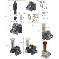 314GC227P2 Fuel Supply Pump 4 Valve for Mack E6 PAI# ESP-3599 0440008030