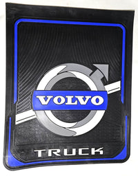 Heavy Truck Rubber Mud Flaps Black for VNL VNR VHD VAH Trucks Set of 2