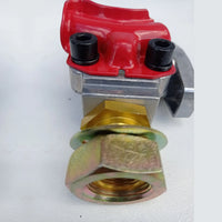 12308 Gladhand Shutoff Red Emergency 3/8" Female Pipe Thread Bulkhead Replac.