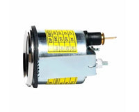 Electronic RPM Meter 0-4000 RPM, 12/24 Volt 52mm (2") Black Dial W Terminal