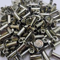10-9 Brake Liner Rivets Round Head 1/2 Head Diameter 8/16 Inch Long 100 Units