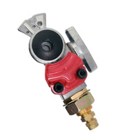 12308 Gladhand Shutoff Red Emergency 3/8" Female Pipe Thread Bulkhead Replac.