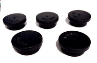 359-5990 Hub Cap 1-1/8 Black Fill Plug Rubber Plug Wheel 5 Seals Replacement