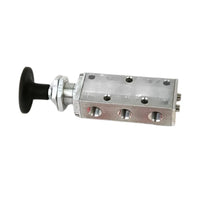 320121 320175 Four-Way Push/Pull Valve (5) 1/4"-18 FPT Ports 2 Position Replac.