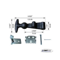 5" Freightliner T-Handle Hood Latch & other Truck and Trailers Pair