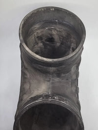 135HL5 5â€³ID X 5â€³ID Elbow Reducer EDPM Black Rubber 90Â° for Air Intake