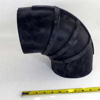 6" Epdm Rubber 90° Elbow Tube for Air Tank Filter Housing Intake Made in USA