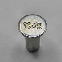 10-9 Brake Liner Rivets Round Head 1/2 Head Diameter 8/16 Inch Long 100 Units