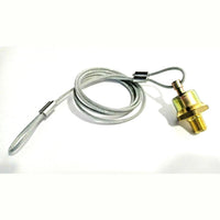 12104 20QE2121P Air Tank Manual Drain Valve 1/4 Pull Type 4 Ft Cable Replacement