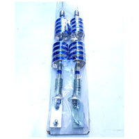 Antenna Double Blue Color Spiral-Flex Non-Functional 28" 2 Pcs Trucks NEW