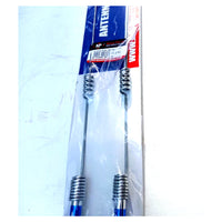 Antenna Double Blue Color Spiral-Flex Non-Functional 35" 2 Pcs Trucks NEW
