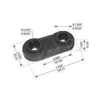 BCD289451 & BCD276512 Engine Front Mount Kit Upper/Lower Freightliner Replac.